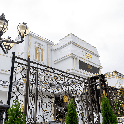 Building with lights